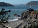 Site from one of the Beaches Deception Pass, Washington State